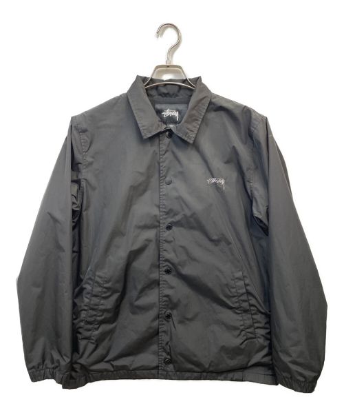 stussy（ステューシー）stussy (ステューシー) コーチジャケット ブラック サイズ:Sの古着・服飾アイテム