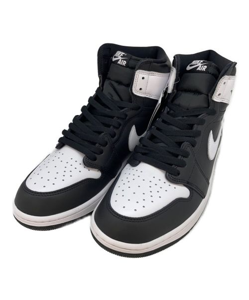 NIKE（ナイキ）NIKE (ナイキ) AIR JORDAN 1 HIGH OG ホワイト×ブラック サイズ:30の古着・服飾アイテム