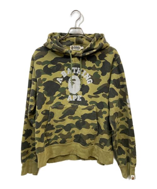 A BATHING APE（アベイシングエイプ）A BATHING APE (アベイシングエイプ) ビッグロゴプルオーバーパーカー サイズ:Lの古着・服飾アイテム