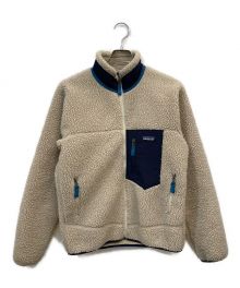 Patagonia（パタゴニア）の古着「クラシックレトロXジャケット」｜アイボリー×ネイビー