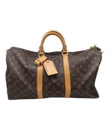 LOUIS VUITTON（ルイ ヴィトン）の古着「キーポル45」｜ブラウン