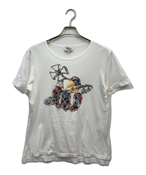 Vivienne Westwood man（ヴィヴィアン ウェストウッド マン）Vivienne Westwood man (ヴィヴィアン ウェストウッド マン) Tシャツ ホワイト サイズ:48の古着・服飾アイテム