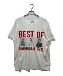 MM6 Maison Margiela（エムエムシックス メゾンマルジェラ）の古着「オーバーサイズTシャツ」｜ホワイト