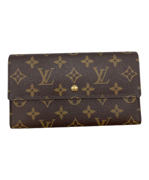 LOUIS VUITTON（ルイ ヴィトン）LOUIS VUITTON (ルイ ヴィトン) ポルトフォイユ・インターナショナル ブラウンの古着・服飾アイテム