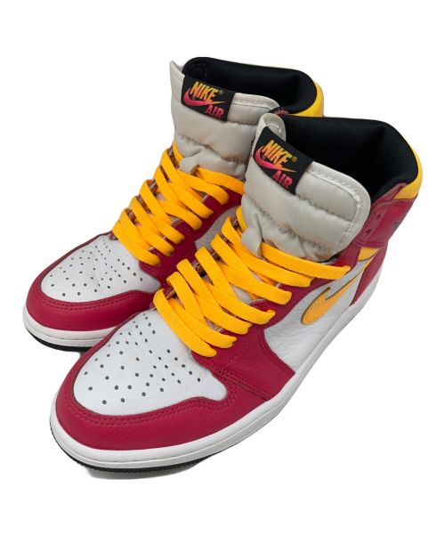 NIKE（ナイキ）NIKE (ナイキ) AIR JORDAN1 レッド×ホワイト サイズ:UK7.5の古着・服飾アイテム