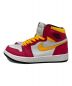 NIKE (ナイキ) AIR JORDAN1 レッド×ホワイト サイズ:UK7.5：10000円