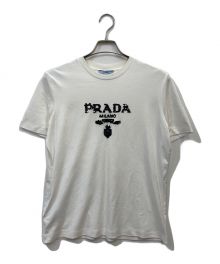 PRADA（プラダ）の古着「半袖カットソー」｜ホワイト