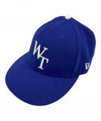 New Era×WTAPSニューエラ×ダブルタップス）の古着「59FIFTY LOW PROFILE CAP POLY TWILL」｜ネイビー