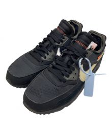 OFFWHITE×NIKE（オフホワイト×ナイキ）の古着「AIR MAX 90 "BLACK/CORN" 」｜ブラック