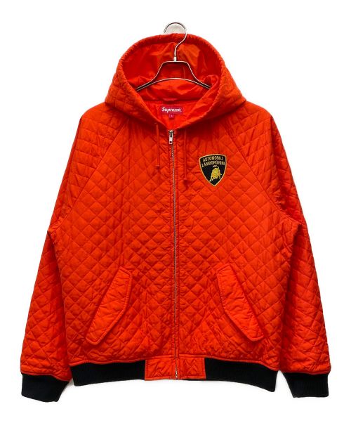 SUPREME（シュプリーム）SUPREME (シュプリーム) 20SS Automobili Lamborghini Hooded Work Jacket（アウトモビリ ランボルギーニ フーデッド ワーク ジャケット） オレンジ サイズ:Ｌの古着・服飾アイテム