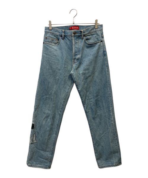 SUPREME（シュプリーム）SUPREME (シュプリーム) 21AW Thrasher Regular Jean（スラッシャーレギュラージーンズ） スカイブルー サイズ:30の古着・服飾アイテム