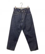 AURALEEオーラリー）の古着「HARD TWIST DENIM WIDE PANTS」｜インディゴ