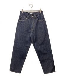 AURALEE（オーラリー）の古着「HARD TWIST DENIM WIDE PANTS」｜インディゴ