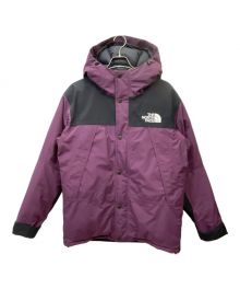 THE NORTH FACE（ザ ノース フェイス）の古着「マウンテンダウンジャケット」｜ブラック×パープル