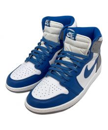 NIKE（ナイキ）の古着「Air Jordan 1 High OG "True Blue"」｜ホワイト×ブルー