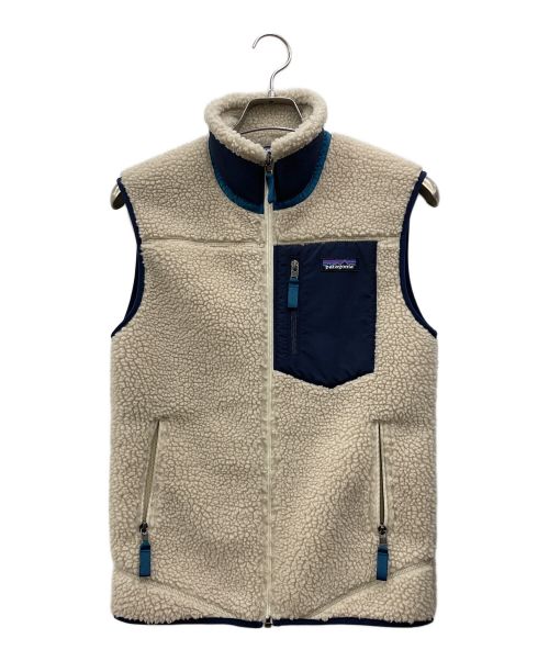 Patagonia（パタゴニア）Patagonia (パタゴニア) クラシックレトロXベスト ホワイト サイズ:XSの古着・服飾アイテム