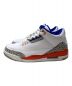 NIKE (ナイキ) NIKE AIR JORDAN 3 RETRO KNICKS RIVALS（ナイキ エア ジョーダン 3 レトロ　ニックス ライバル ） ホワイト サイズ:27.5㎝：12000円