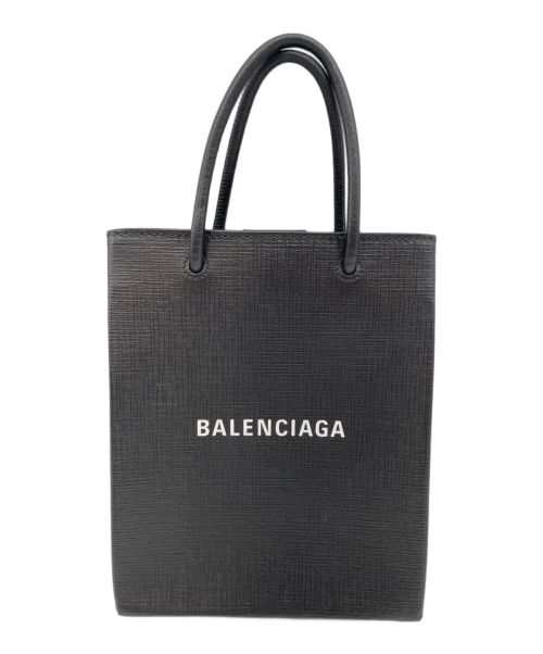 BALENCIAGA（バレンシアガ）BALENCIAGA (バレンシアガ) フォンショルダーバッグ ブラックの古着・服飾アイテム