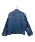 KURO (クロ) POWER SHOULDER DENIM JACKET インディゴ サイズ:2：20000円