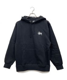 stussy（ステューシー）の古着「プルオーバーパーカー」｜ブラック