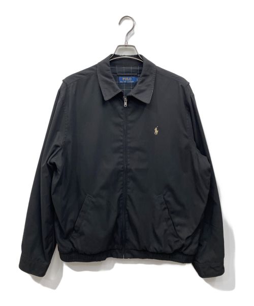 POLO RALPH LAUREN（ポロ・ラルフローレン）POLO RALPH LAUREN (ポロ・ラルフローレン) スイングトップ ブラック サイズ:Lの古着・服飾アイテム