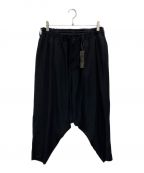 YOHJI YAMAMOTOヨウジヤマモト）の古着「Hem button Sarouel-pants dechine」｜ブラック