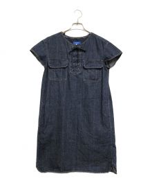 BLUE LABEL CRESTBRIDGE（ブルーレーベルクレストブリッジ）の古着「デニムワンピース」｜インディゴ