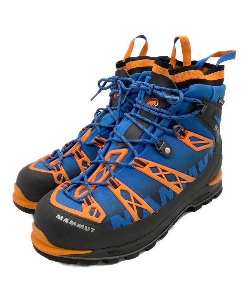 MAMMUT（マムート）MAMMUT (マムート) トレッキングブーツ　Nordwand Light Mid GTX ブルー×オレンジ サイズ:10の古着・服飾アイテム