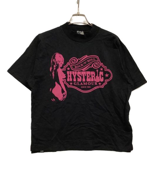 Hysteric Glamour（ヒステリックグラマー）Hysteric Glamour (ヒステリックグラマー) 半袖カットソー ブラック サイズ:free 未使用品の古着・服飾アイテム