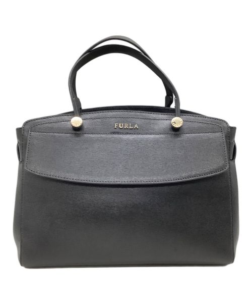 FURLA（フルラ）FURLA (フルラ) 2WAYバッグ ブラックの古着・服飾アイテム