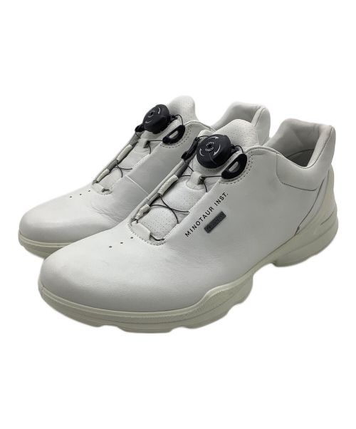 ECCO（エコー）ECCO (エコー) MINOTAUR INST. (ミノトールインスト) GORE TEX ECCO RUNNING SHOES MINOTAUR INST ホワイト サイズ:25.5cm 未使用品の古着・服飾アイテム