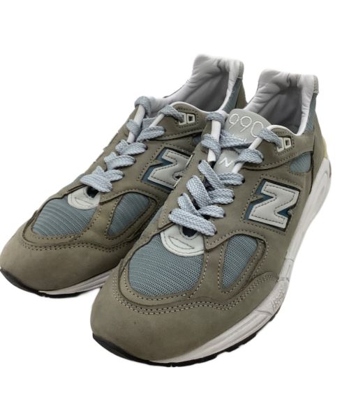 NEW BALANCE（ニューバランス）NEW BALANCE (ニューバランス) スニーカー NEW BALANCE USA製 STEELBLUE グレー サイズ: 26cmの古着・服飾アイテム