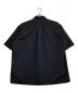 WHITE MOUNTAINEERING (ホワイトマウンテ二アニング) PANAMA JERSEY SHORT SLEEVE SHIRT ネイビー サイズ:1：11800円