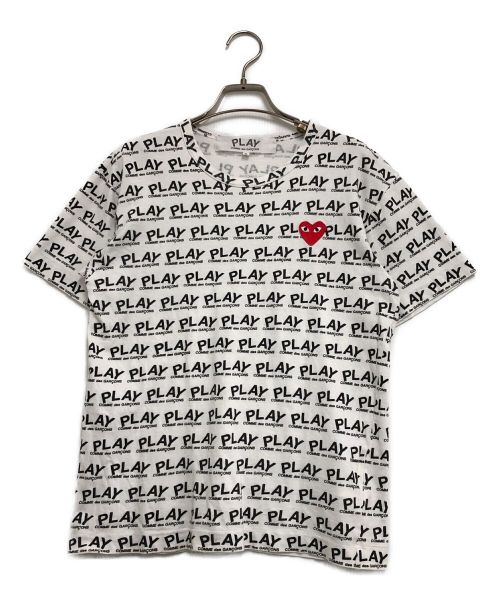 PLAY COMME des GARCONS（プレイ コムデギャルソン）PLAY COMME des GARCONS (プレイ コムデギャルソン) 半袖カットソー ホワイト サイズ:Sの古着・服飾アイテム