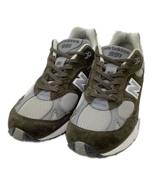 NEW BALANCE（ニューバランス）NEW BALANCE (ニューバランス) ローカットスニーカー オリーブ サイズ:27.5の古着・服飾アイテム