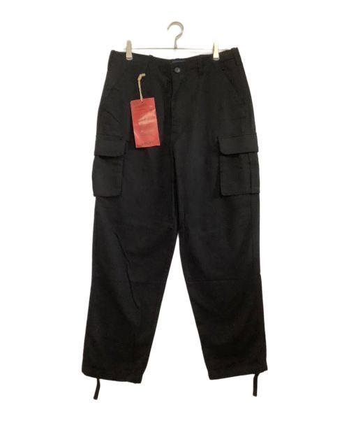 GS（ジーエス）GS (ジーエス) MOLESKIN TROUSERS ブラック サイズ:Mの古着・服飾アイテム