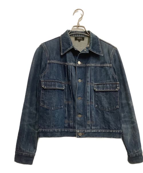 A.P.C.（アーペーセー）A.P.C. (アー・ペー・セー) デニムジャケット ブルー サイズ:Sの古着・服飾アイテム