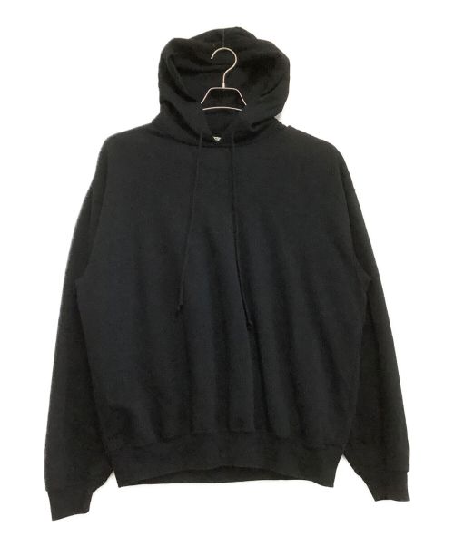 AURALEE（オーラリー）AURALEE (オーラリー) SUPER SOFT SWEAT BIG P/O PARKA ブラック サイズ:4の古着・服飾アイテム