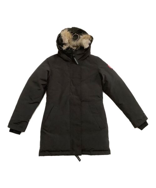 CANADA GOOSE（カナダグース）CANADA GOOSE (カナダグース) VICTORIA PARKA ブラック サイズ:XSの古着・服飾アイテム