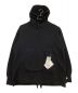 SSZ（エスエスズィー）の古着「プルオーバーパーカー　BACK ZIP HOODED」｜ブラック