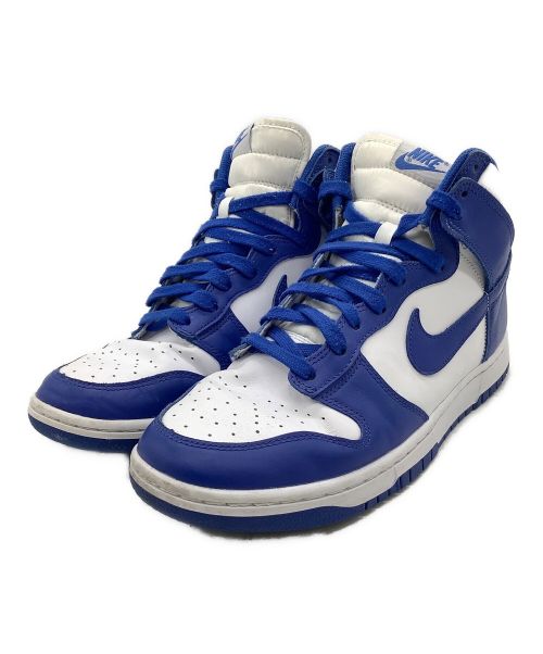 NIKE（ナイキ）NIKE (ナイキ) DUNK HI RETRO  WHITE/GAME ROYAL-TOT サイズ:28cmの古着・服飾アイテム