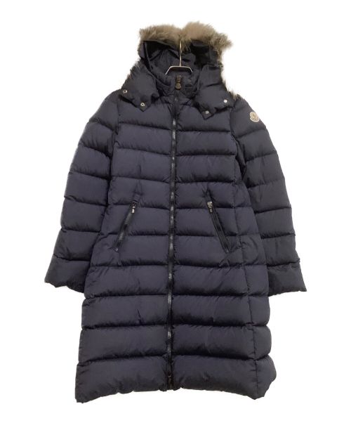 MONCLER（モンクレール）MONCLER (モンクレール) ダウンコート ABELLE GIUBBOTTO ネイビー サイズ:12の古着・服飾アイテム