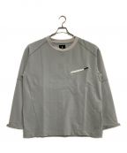 GRAMICCIグラミチ）の古着「STORMFLEECE LOGAN TEE」｜ライトグレー