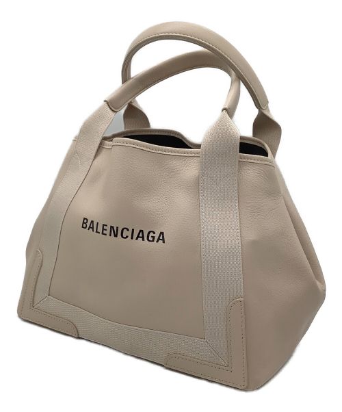 BALENCIAGA（バレンシアガ）BALENCIAGA (バレンシアガ) カバスSトートバッグ ベージュの古着・服飾アイテム