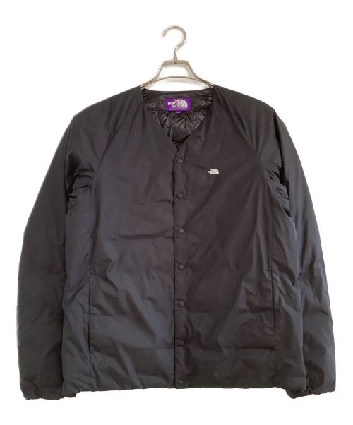 THE NORTHFACE PURPLELABEL（ザ・ノースフェイス パープルレーベル）THE NORTHFACE PURPLELABEL (ザ・ノースフェイス パープルレーベル) Down Cardigan ブラック サイズ:Mの古着・服飾アイテム