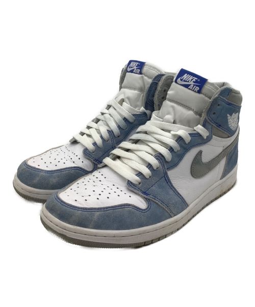 NIKE（ナイキ）NIKE (ナイキ) AIR JORDAN1 RETRO HIGH OG HYPER ROYAL ホワイト×スカイブルー サイズ:27.5の古着・服飾アイテム