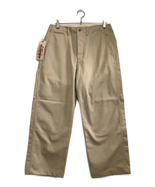 FULLCOUNT（フルカウント）FULLCOUNT (フルカウント) U.S.ARMY CHINO 41 ライトベージュ サイズ:36の古着・服飾アイテム