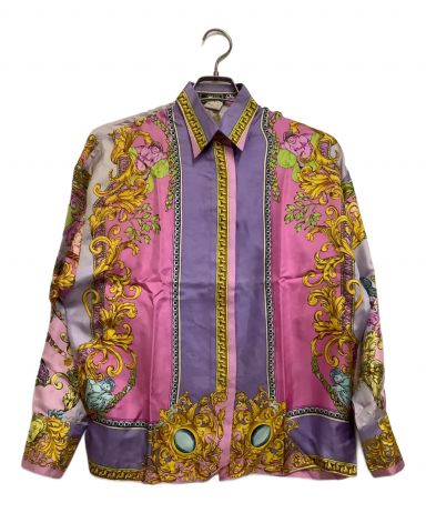 [中古]GIANNI VERSACE(ジャンニヴェルサーチ)のレディース トップス シルクシャツ