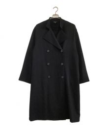 theory（セオリー）の古着「ADMIRAL CREPE/DB BELT COAT S」｜ブラック