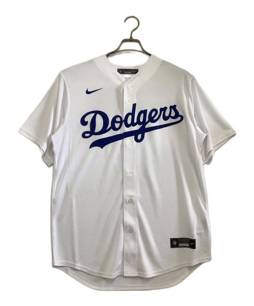 NIKE（ナイキ）NIKE (ナイキ) MLBレプリカユニフォーム ホワイト×ブルー サイズ:M 未使用品の古着・服飾アイテム